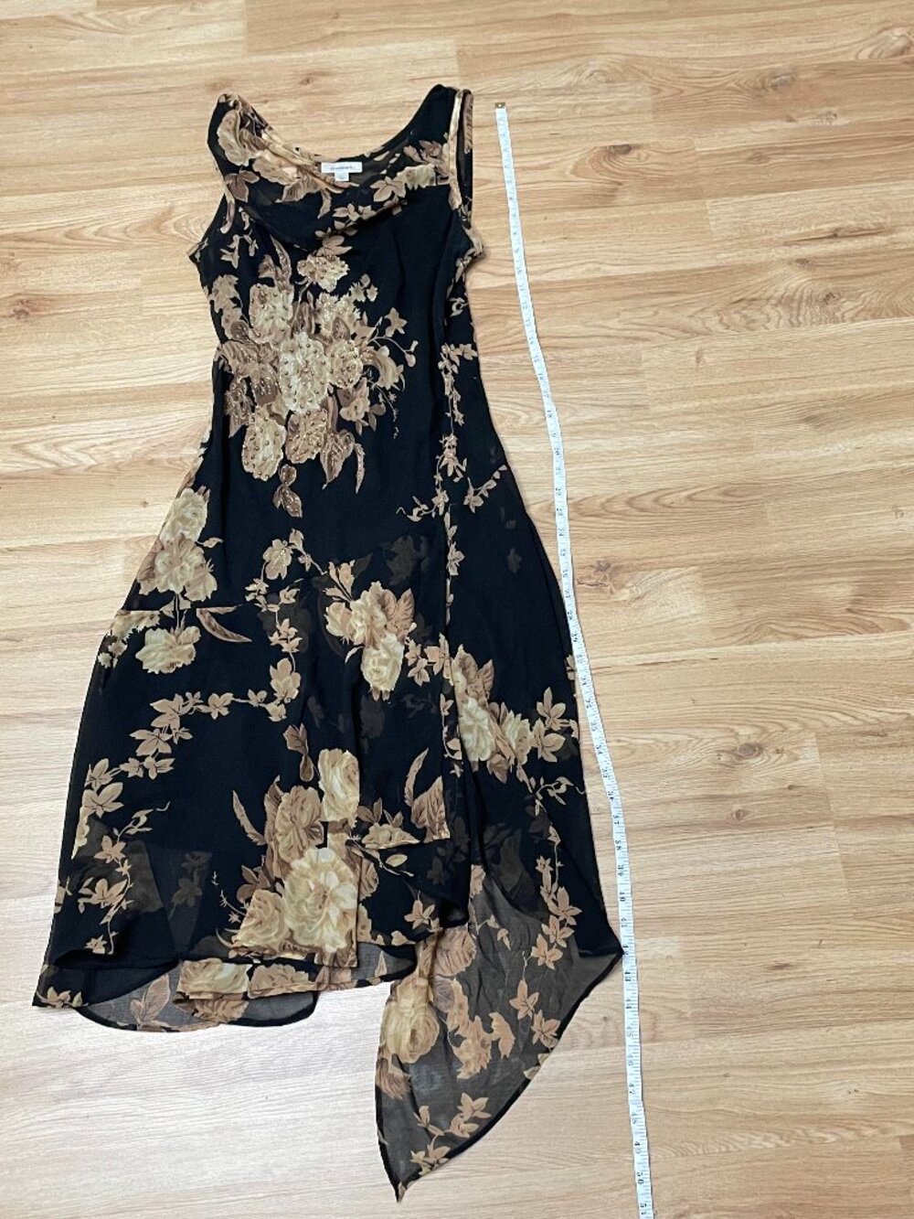 beaded dress